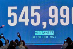 RD recibe 545,990 turistas en septiembre; unos 7,625,986 visitantes llegan a RD en enero-septiembre 2023