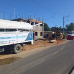 CAASD trabaja en corrección avería en línea Acueducto Oriental Barrera de Salinidad en SDE