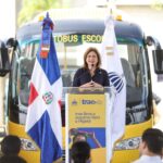 Vicepresidenta entrega 50 autobuses de Trae en provincia La Altagracia