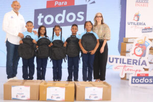 Inabie distribuye más de 1.8 millones de kits escolares; 720,000 familias se ahorrarán RD$10,000 millones