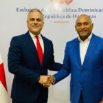 Senador Julito Fulcar Encarnación realiza visita oficial a Embajada de RD en Honduras