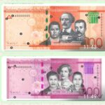 BCRD informa desde lunes siete de abril de 2025 circularán billetes de RD$100.00 y RD$200.00, año 2024