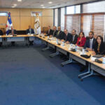 Gobernador Valdez Albizu recibió a un ‘Staff Visit’ del FMI para evaluar el desempeño económico de RD