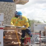 Edeeste refuerza trabajos readecuación y alumbrado en sector Romana del Oeste