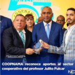 Coopnama reconoce al profesor Julito Fulcar expresidente y asesor de la entidad