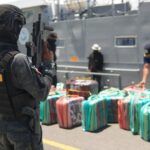 Cargamento incautado en costas de Santo Domingo superó la tonelada de cocaína