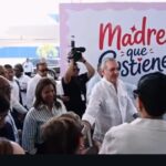 En presencia del presidente Abinader más de 10 mil madres fueron beneficiadas en Santo Domingo Este por DASAC