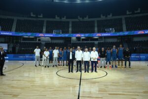 Presidente Abinader inaugura la remodelada Arena Banreservas Virgilio Travieso Soto