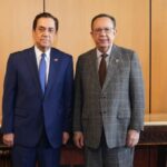 Valdez Albizu recibió la visita del embajador Tony Raful y estudiantes meritorios de origen dominicano en España