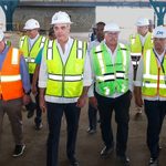 Presidente Abinader supervisa construcción de la nueva terminal del Aeropuerto Internacional del Cibao