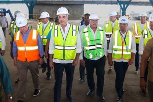 Presidente Abinader supervisa construcción de la nueva terminal del Aeropuerto Internacional del Cibao