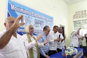 Movimiento Electoral Peñagomista juramenta su Dirección Nacional y elige a Fiquito Vásquez como presidente