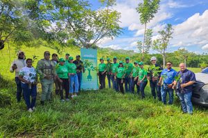 Edeeste y Medio Ambiente realizan reforestación en El Seibo con siembra de mas de 500 plantas