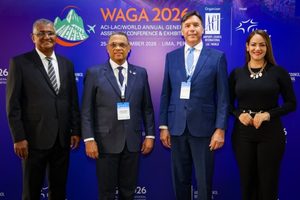 Departamento Aeroportuario fortalece vínculos internacionales durante participación en WAGA 2026